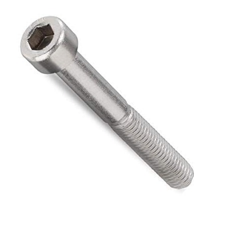 M12-1.75 Socket Head Cap Screw, Plain 316 Stainless Steel, 150 Mm Length, 100 PK